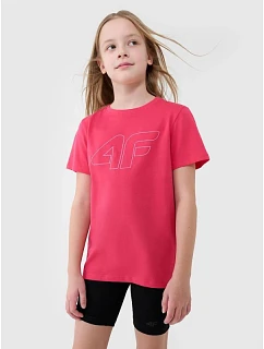 Dívčí tričko s potiskem model 22117161 - 4F