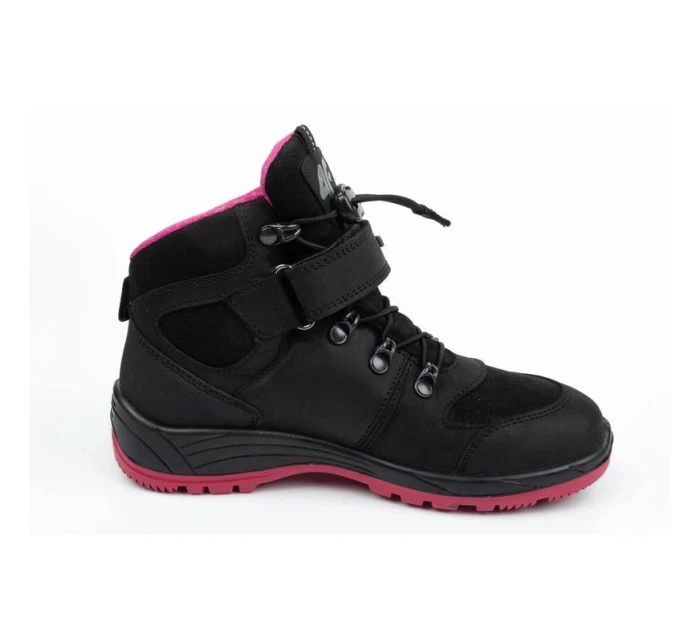 Dětská treková obuv HJZ21-JOBMW251 černá - 4F Dětská treková obuv HJZ21-JOBMW251 černá - 4F