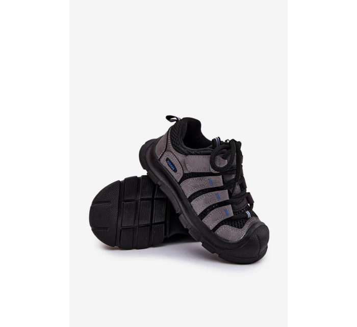 Chlapecké Sportovní Boty Trekkingové Černé Falenisa