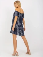 Šaty D73771M30145I tmavě modré Šaty D73771M30145I tmavě modré