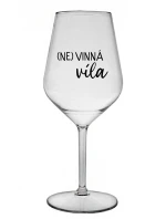 (NE)VINNÁ VÍLA - čirá nerozbitná sklenice na víno 470 ml (NE)VINNÁ VÍLA - čirá nerozbitná sklenice na víno 470 ml