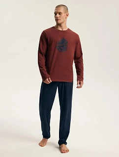 Pyžamo  Core  dlouhé rukávy, velikosti model 22356220 - Henderson