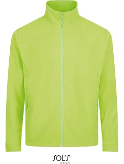 SOL'S Nova Men Pánská mikrofleecová bunda model 22452466 neon green