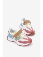 Dětské sneakersy na suchý zip multikolor Tezzu Dětské sneakersy na suchý zip multikolor Tezzu