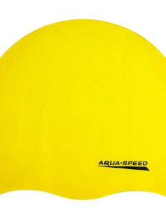 Plavecká čepice Mono model 18564630 žlutá AquaSpeed - AQUA SPEED
