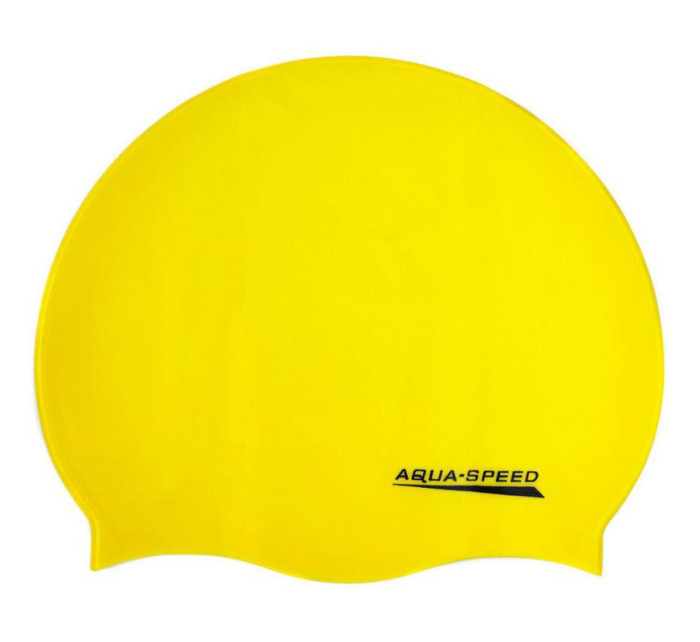 Plavecká čepice Mono 111-18 žlutá - Aqua-Speed