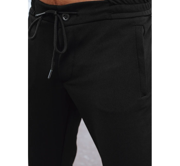 Pánské černé kalhoty FashionStreet jogger UX4263
