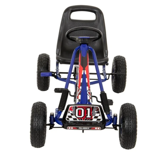 MOTOKÁROVÉ ŠLAPACÍ AUTO ENERO 01 MODRÉ