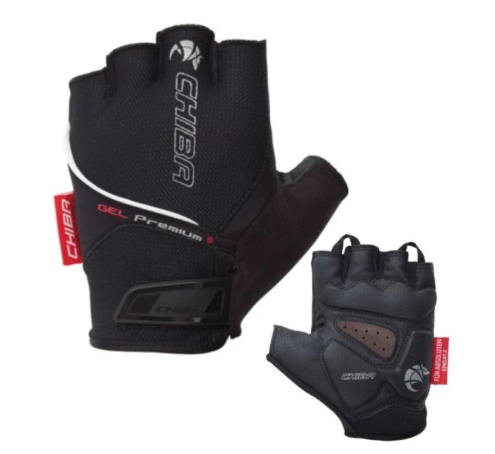 Rukavice CHIBA Gel Premium 3XL černé