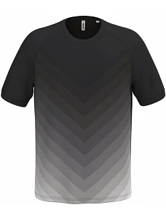 PA Unisex sportovní tričko s barevným 20. black model 22461277 - Kariban ProAct