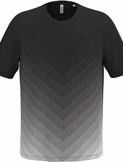 PA Unisex sportovní tričko s barevným 20. black model 22461277 - Kariban ProAct