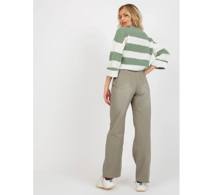 Kalhoty D70037M62291A1 khaki