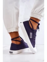 Classic Women's Sneakers BIG STAR JJ274494 Navy Blue
