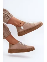 Dámské tenisky MEMORY FOAM SYSTEM BIG STAR Tmavě béžové Dámské tenisky MEMORY FOAM SYSTEM BIG STAR Tmavě béžové