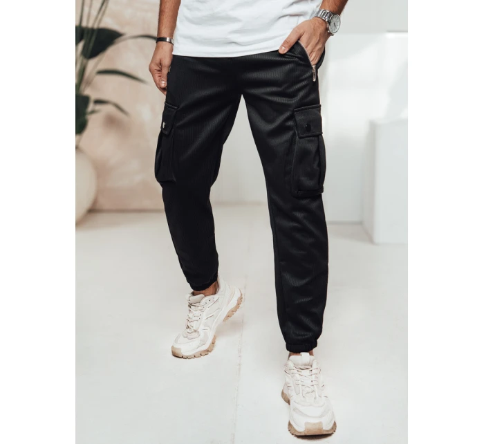 Pánské kalhoty cargo černé Dstreet model 21982815 - FashionStreet