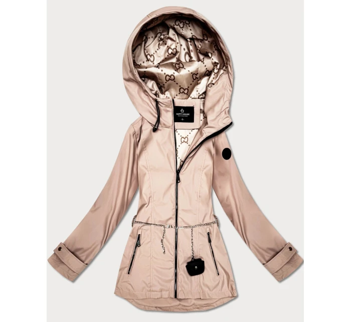 Damska kurtka z Goodlookin beżowa model 21941649 - HAPPY HOUSE Damska kurtka z Goodlookin beżowa model 21941649 - HAPPY HOUSE