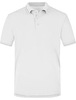 JN Pánské žerzejové elastické polo 02.0 white/black model 22487128 - Daiber JN Pánské žerzejové elastické polo 02.0 white/black model 22487128 - Daiber