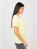 Tričko RV TS A1095.33 světle žluté