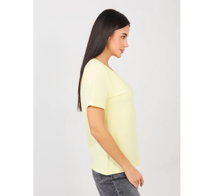 Tričko RV TS A1095.33 světle žluté
